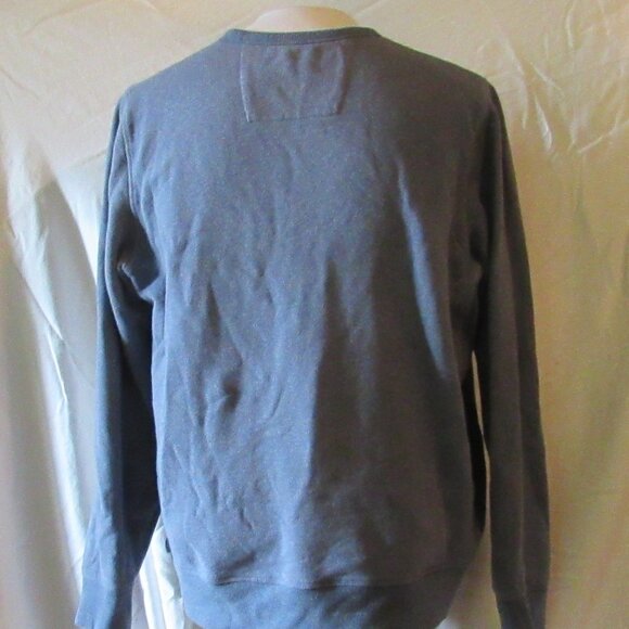 2 Mack Weldon Blue (1 Lt 1 Navy) Sweatshirts Size XL Cotton/Poly/Spandex EUC - Picture 11 of 15